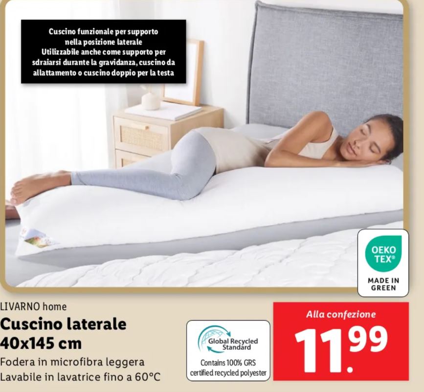 Cuscino laterale lidl